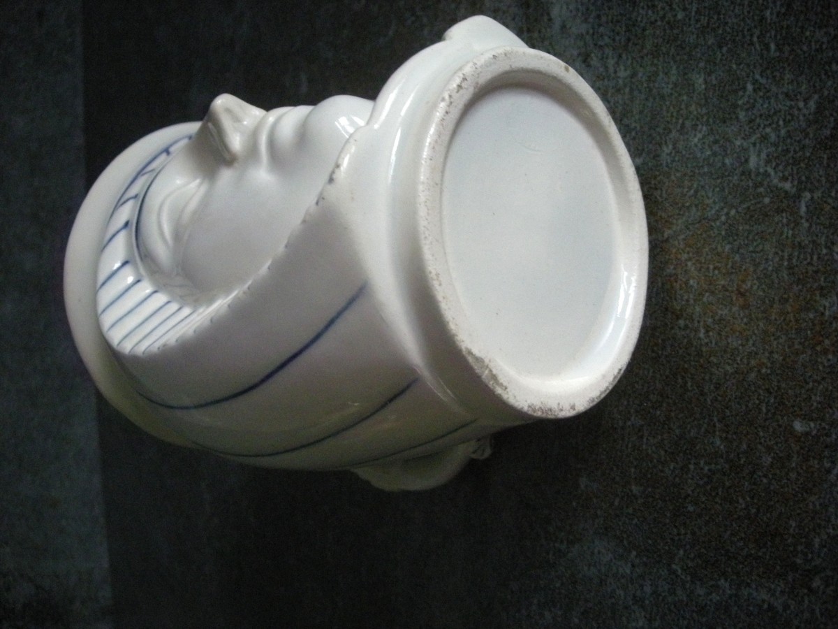 Tasse  Céphalomorphe,  Visage  de  Pharaon  Epoque  Empire-photo-3