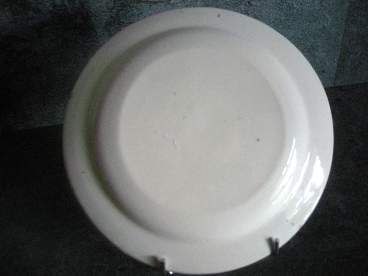 Fine Earthenware Plate, Circa 1800, Hand-painted, From Toul Bellevue-photo-3