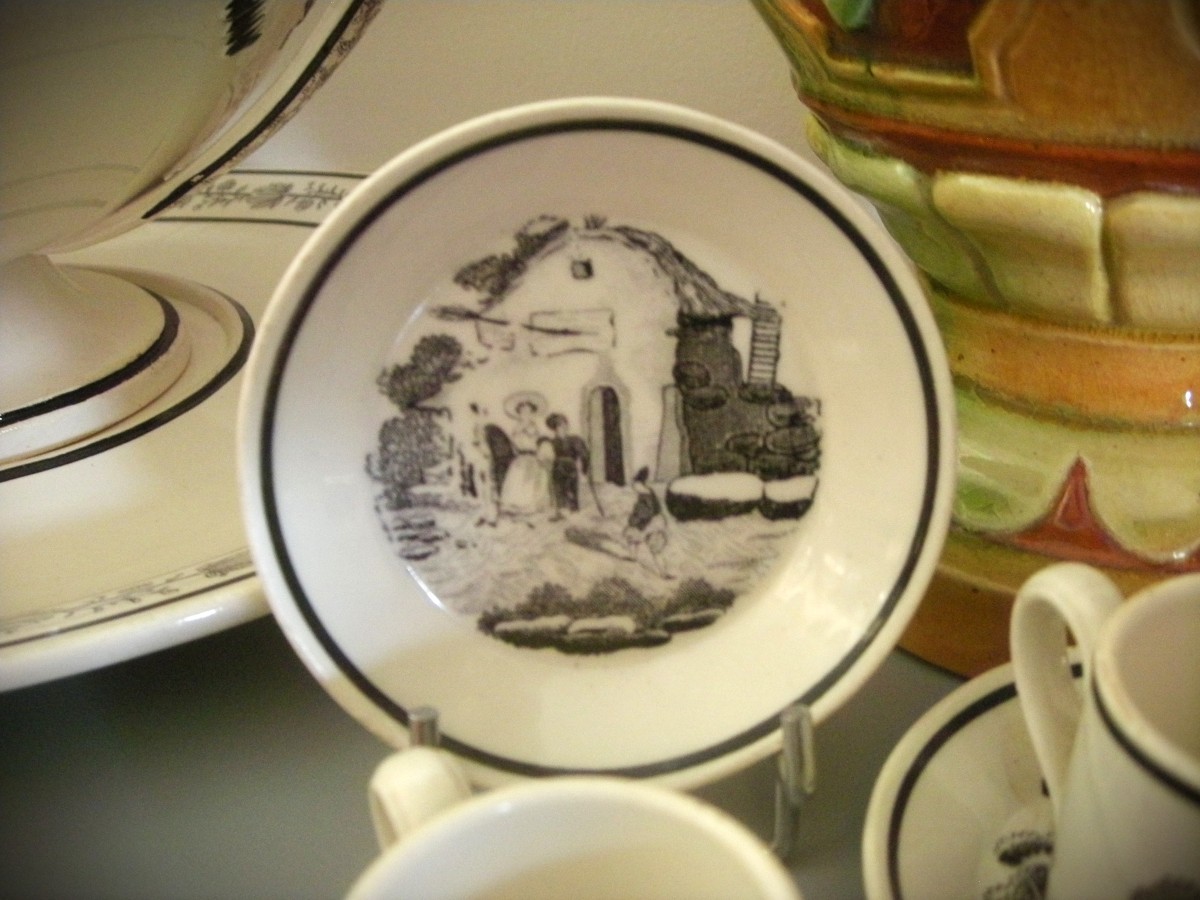 Two Cups And Saucers, Grisaille Decoration, 1824, Choisy Le Roi Factory-photo-4