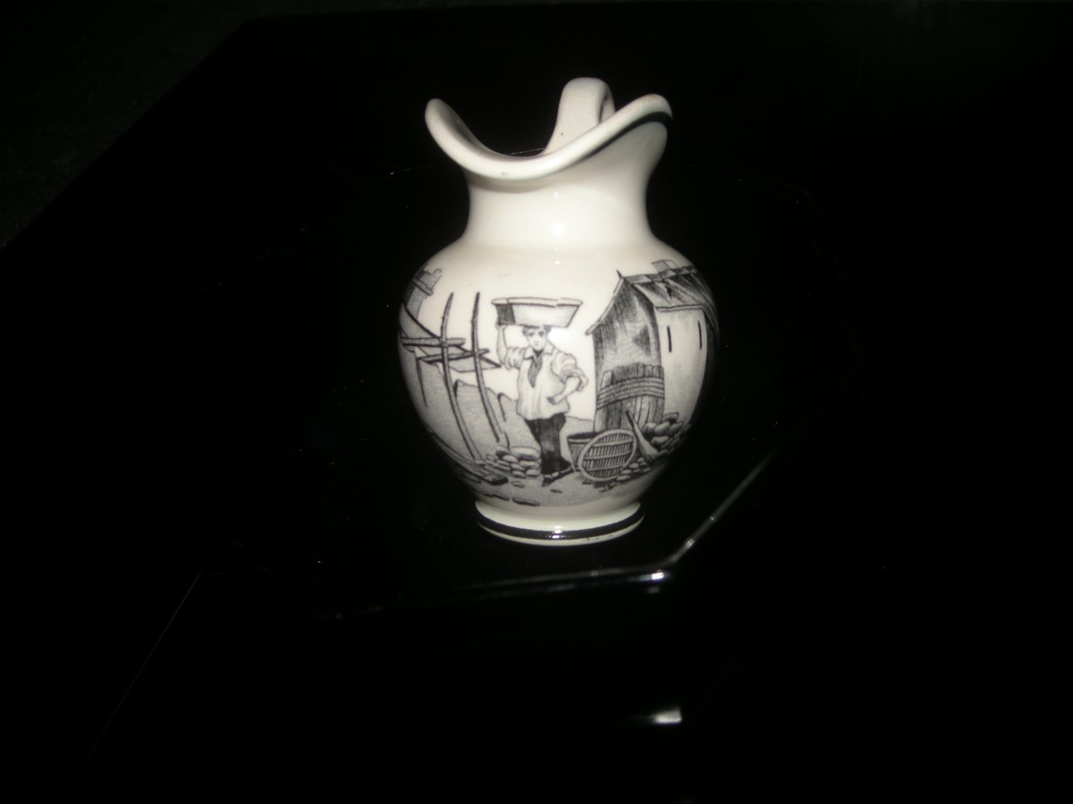 Aiguière  Porcelaine  Opaque  1824  Manufacture  de  Choisy le Roi -photo-2