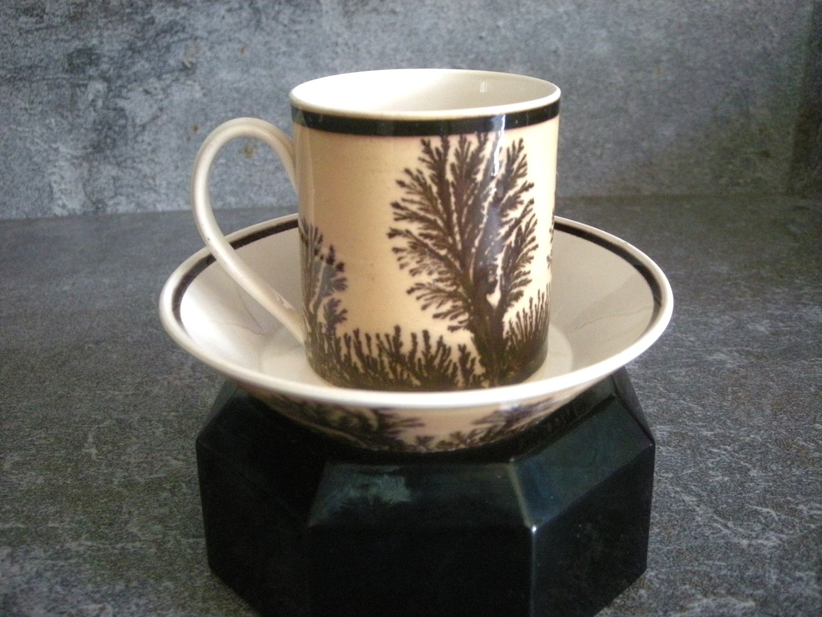 Herborisation Cup And Saucer By Manufacture De Creil-photo-4