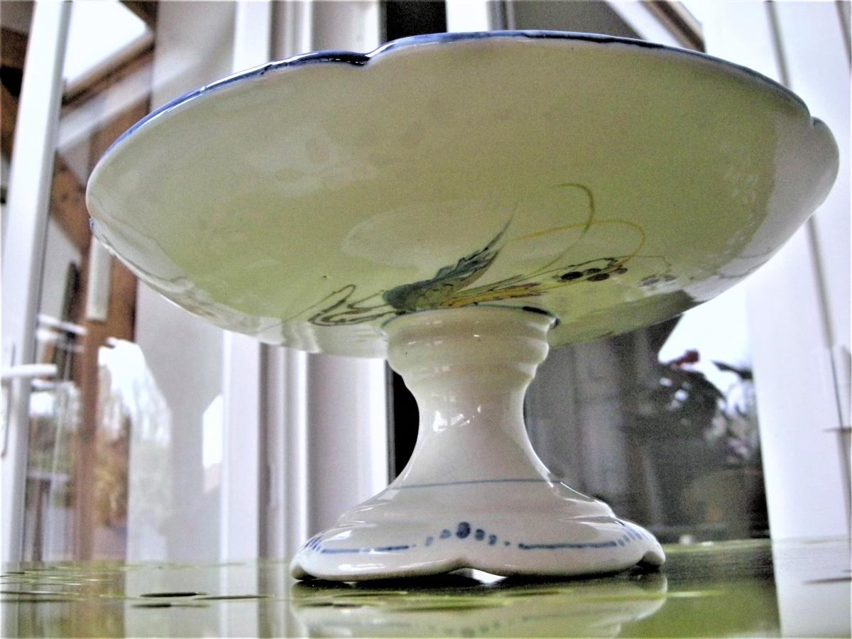 Coupe A Fruits In Faience Laurin Workshop De Bourg La Reine