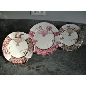 3 Serving Plates