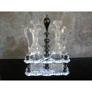 Porte-Huilier  Service  Japon  de  Creil  Montereau  1884.