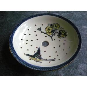 Porte - Eponge Faïence 1876 / 1884 Service Egyptienne de Creil Montereau