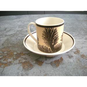 Herborisation Cup And Saucer By Manufacture De Creil