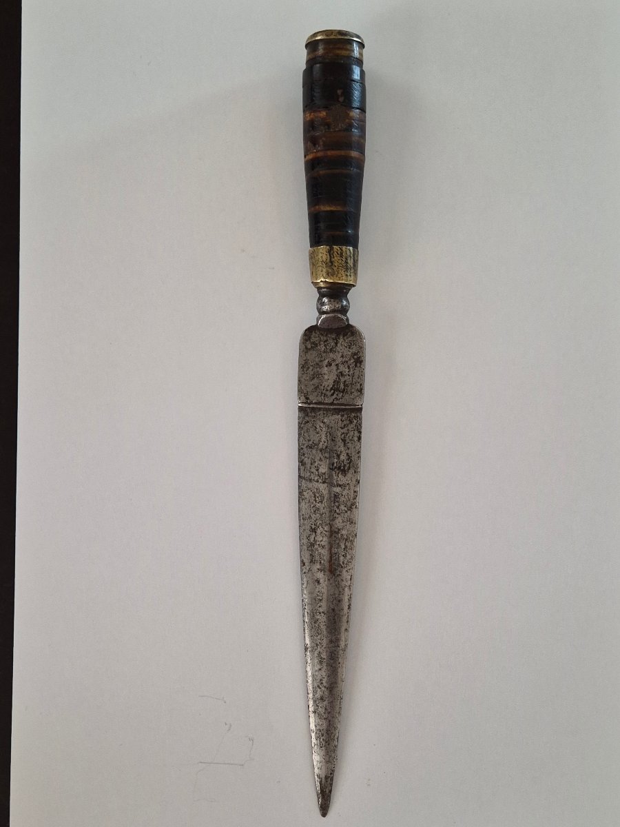 COUTEAU STYLET CORSE / ITALIEN ANCIEN-photo-2