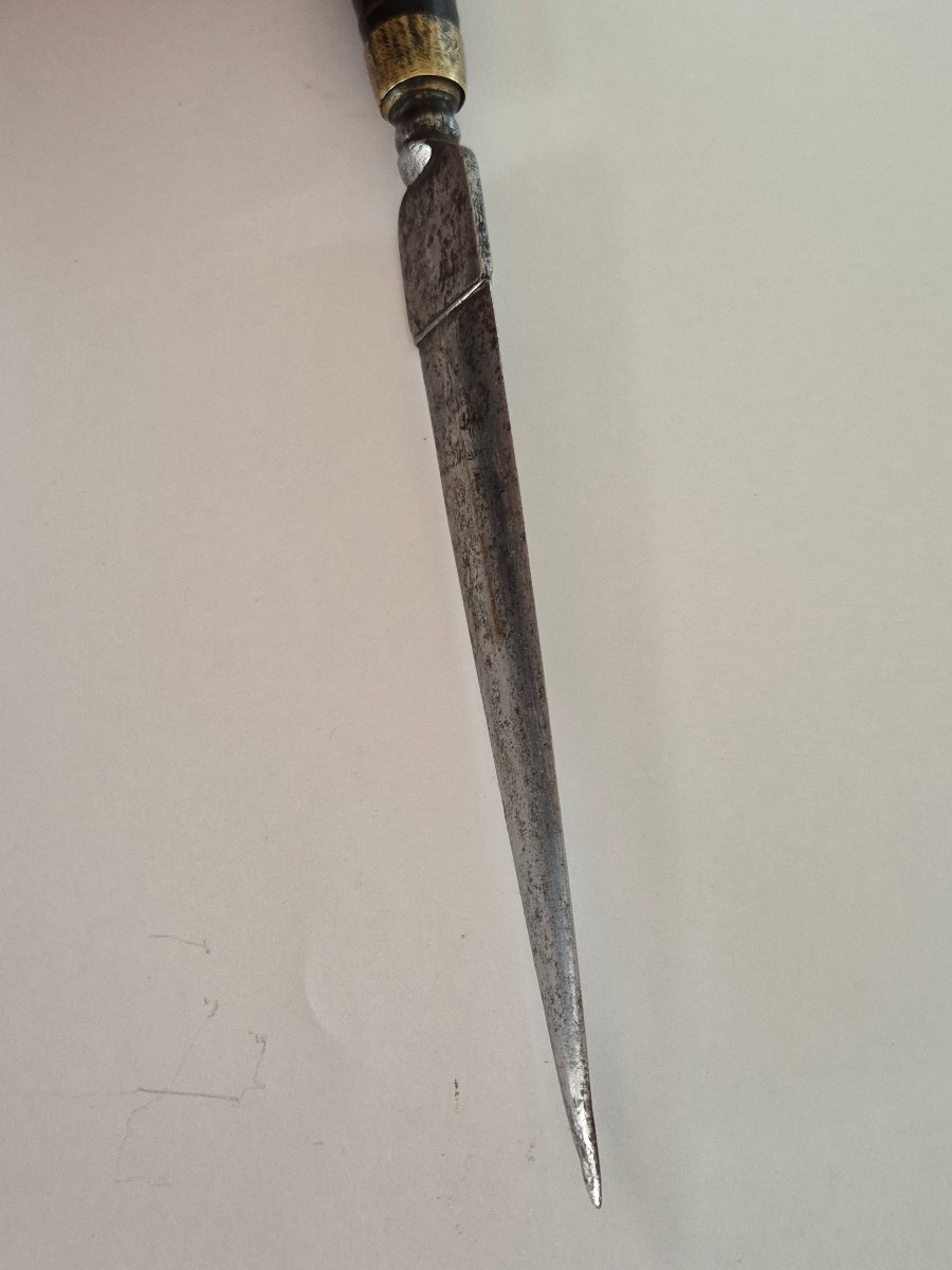 COUTEAU STYLET CORSE / ITALIEN ANCIEN-photo-4