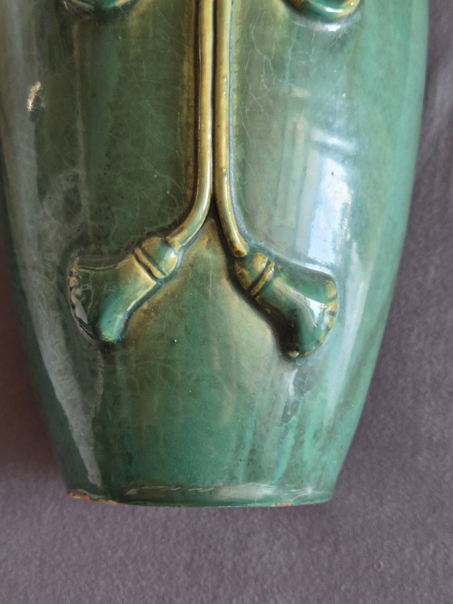 VASE ASIATIQUE / VIETNAM BIEN HOA-photo-3