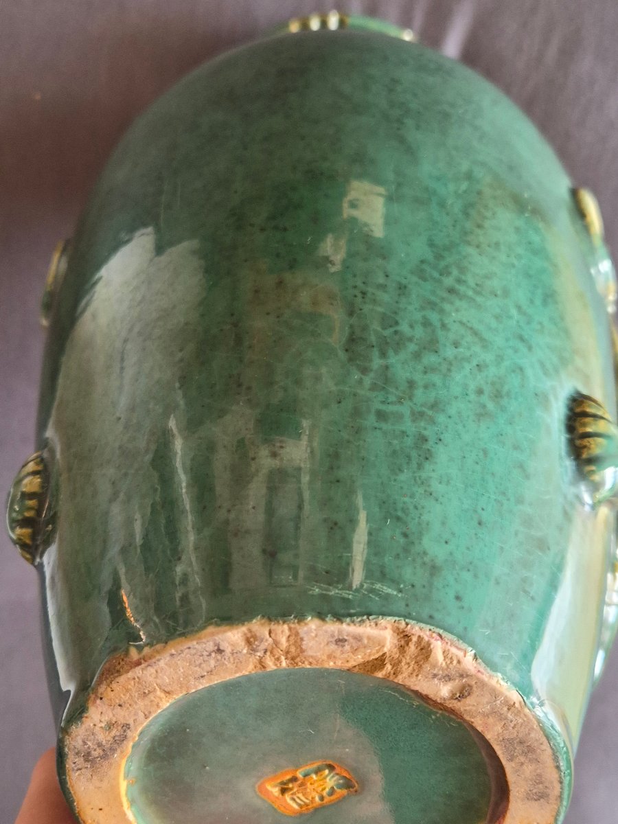 VASE ASIATIQUE / VIETNAM BIEN HOA-photo-7