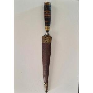 COUTEAU STYLET CORSE / ITALIEN ANCIEN