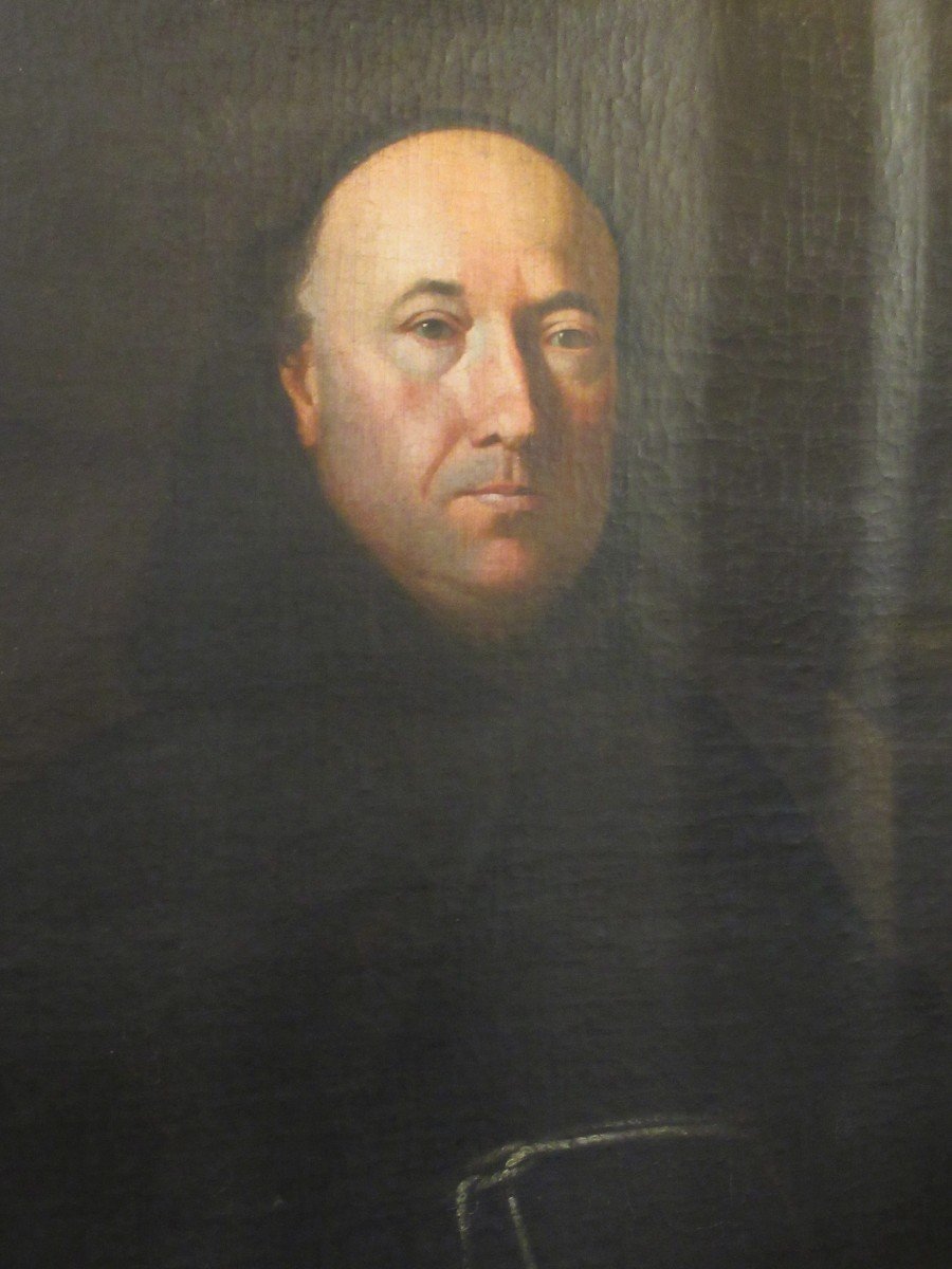 Portrait Of A Clergyman Oil On Canvas