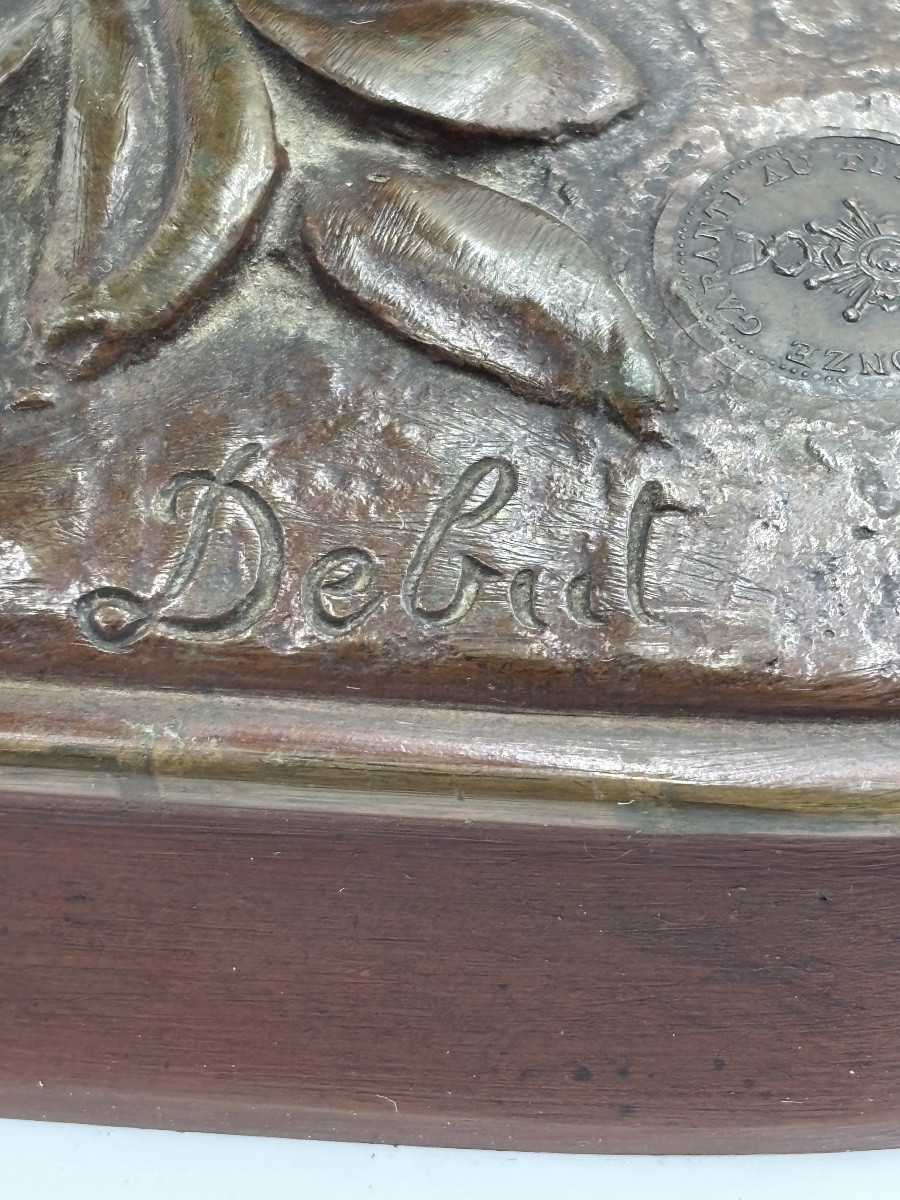 Bronze Tunisian Water Carrier By Didier Debut-photo-4