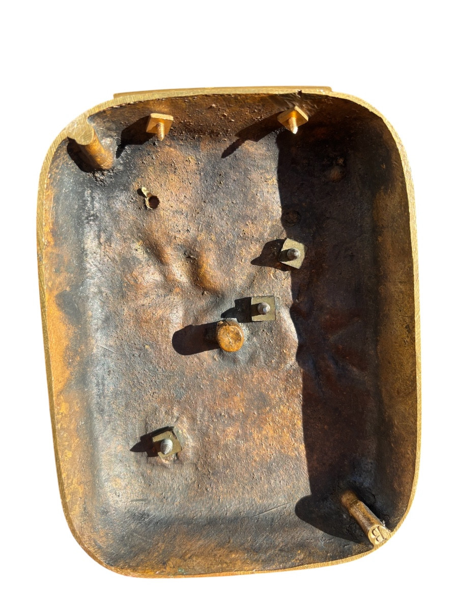 Bronze Tunisian Water Carrier By Didier Debut-photo-4