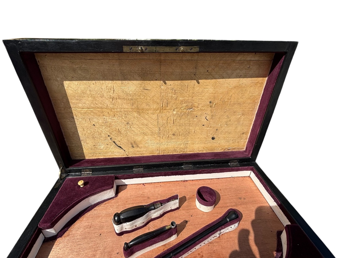 Dueling Pistol Case, Napoleon III Period-photo-4