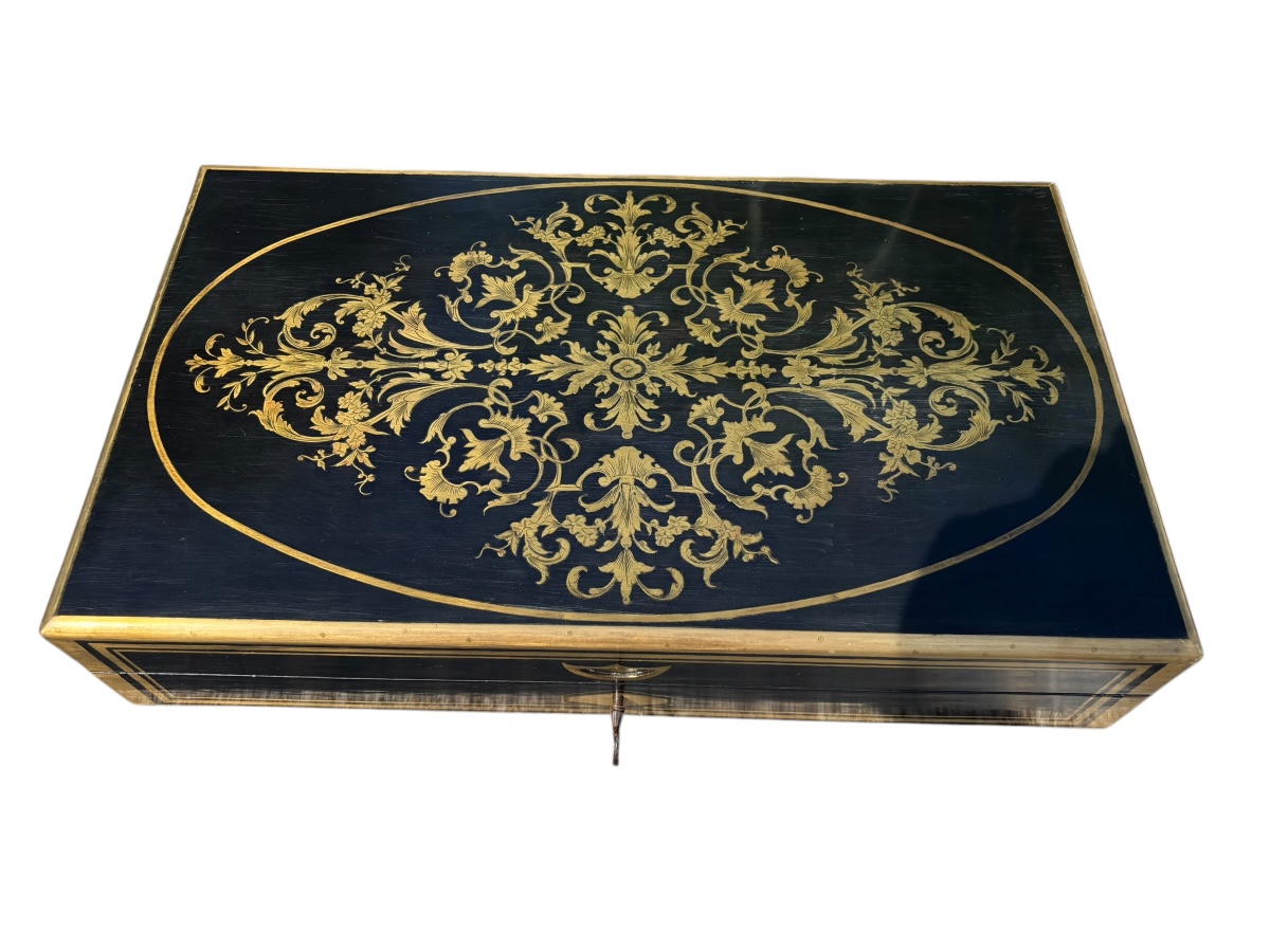Dueling Pistol Case, Napoleon III Period