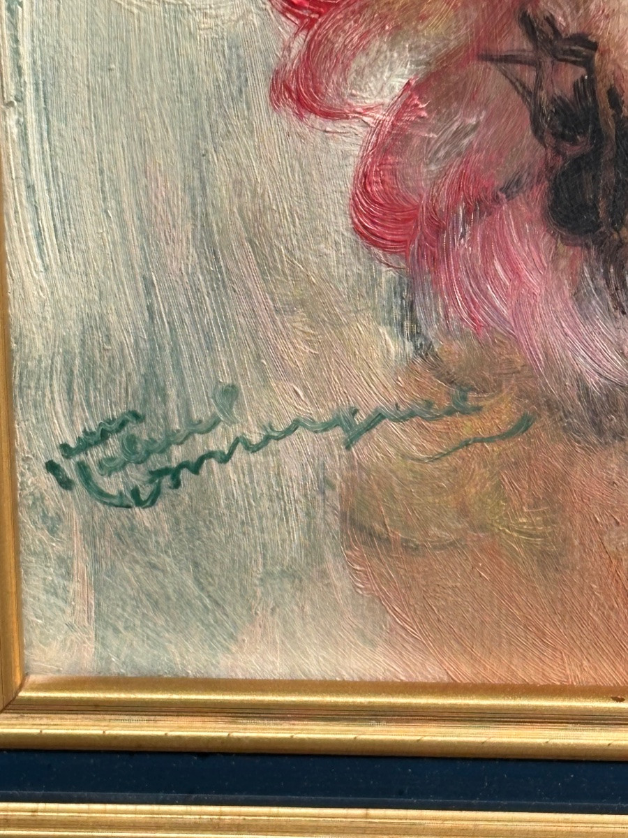 Jean Gabriel Domergue Portrait Painting-photo-2
