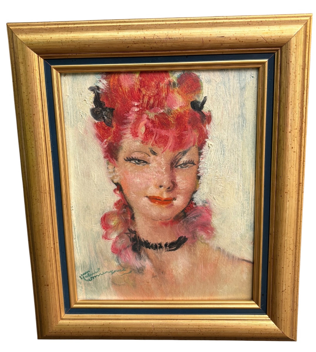 Jean Gabriel Domergue Portrait Painting