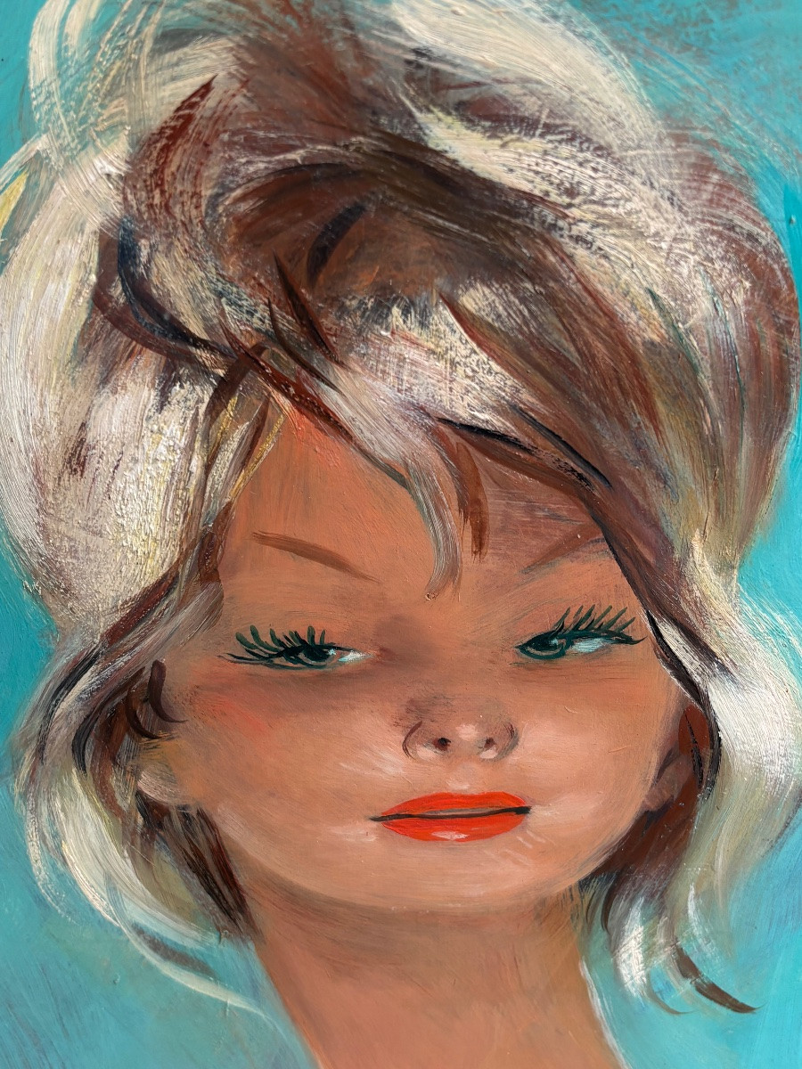 Jean Gabriel Domergue Portrait Painting Marie Chantal-photo-5