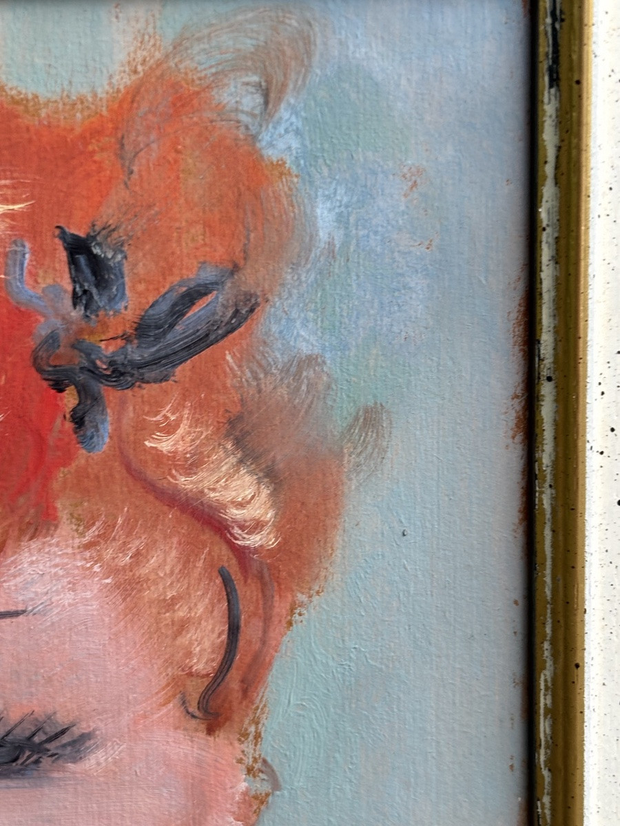 Painting Portrait Of Jean Gabriel Domergue-photo-1
