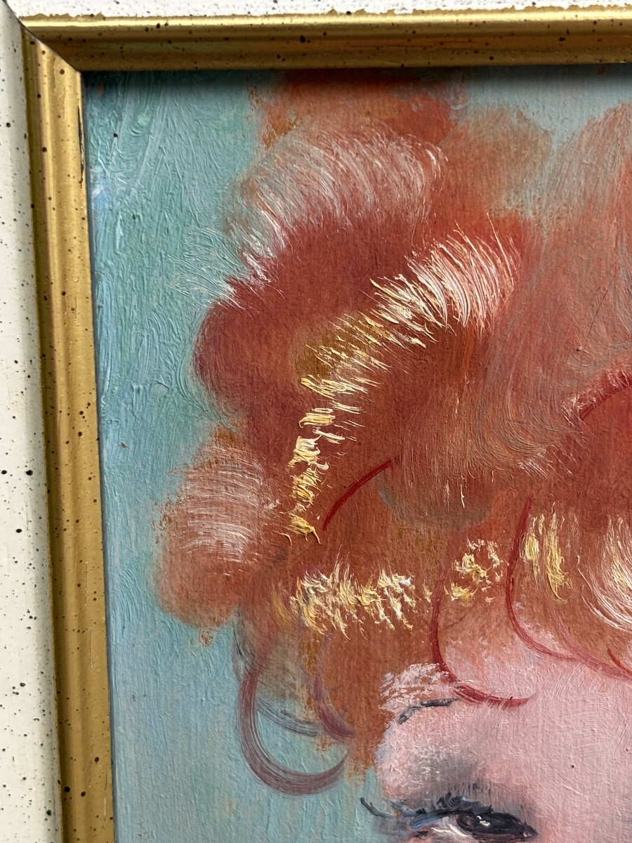 Painting Portrait Of Jean Gabriel Domergue-photo-2