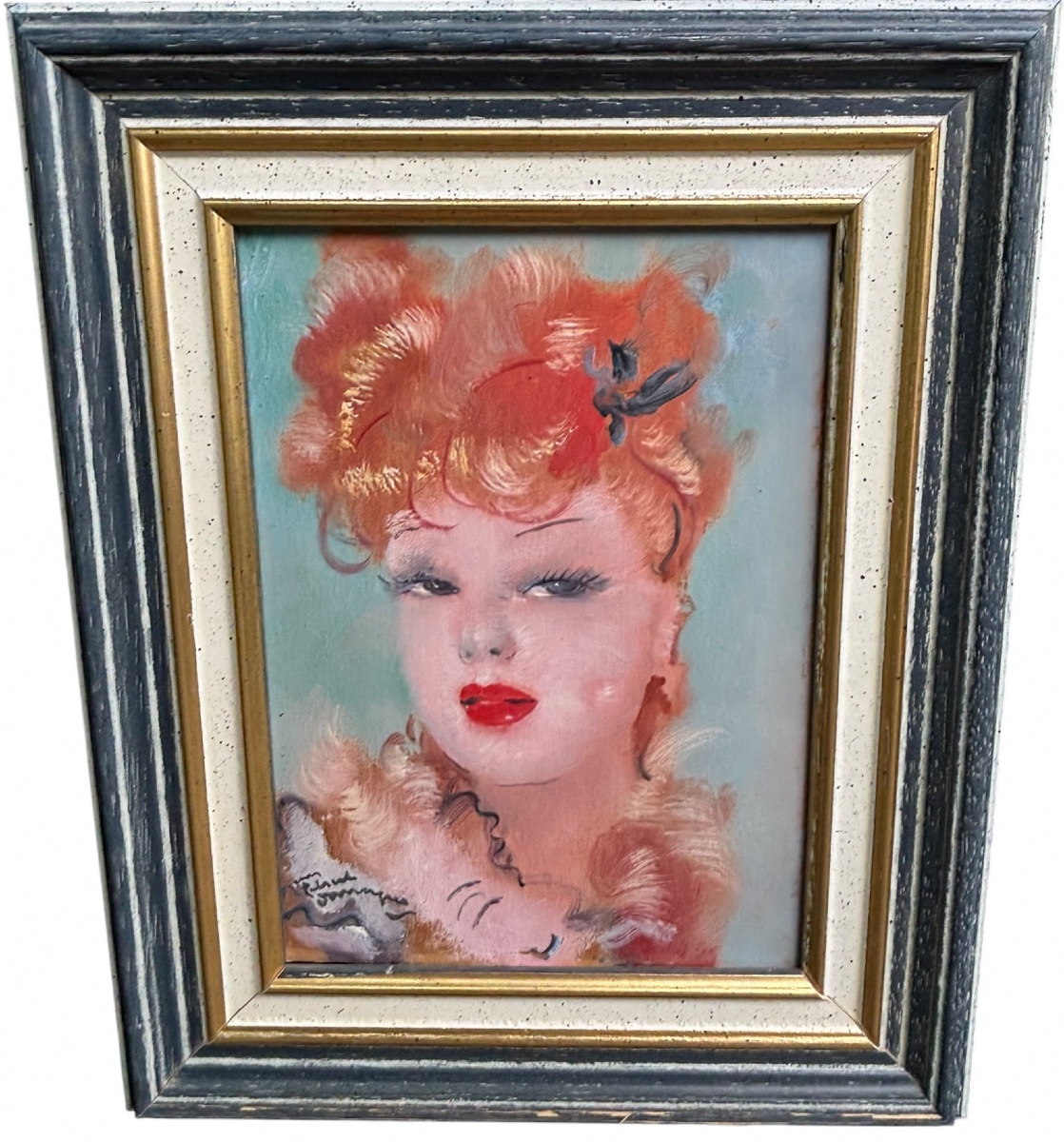Painting Portrait Of Jean Gabriel Domergue
