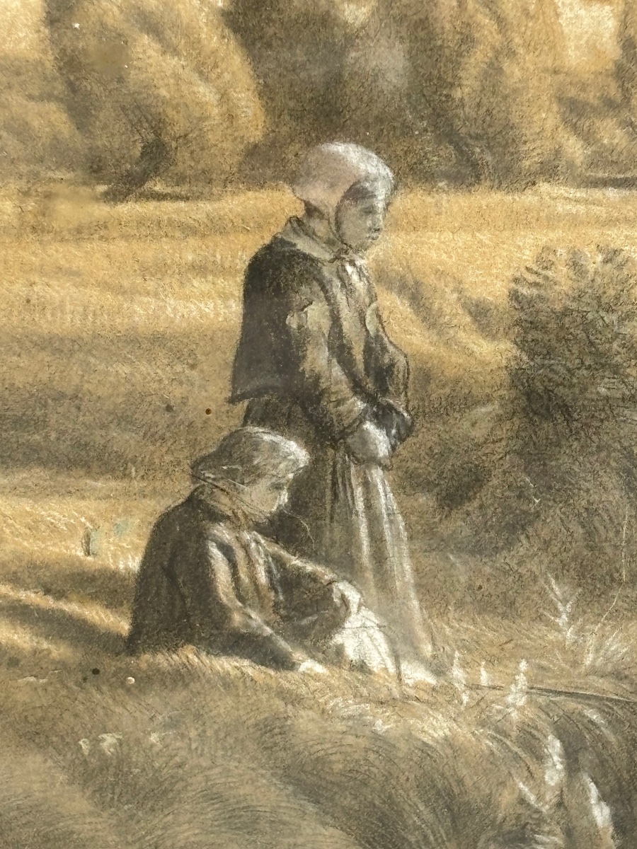 Grand dessin de Émile Francois Michel-photo-4