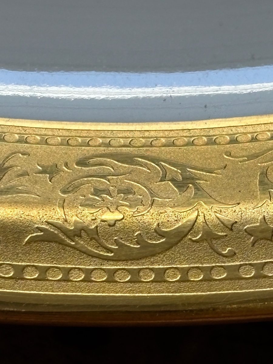 Plat rond Haviland Thistle ( diamètre 31 cm )-photo-4