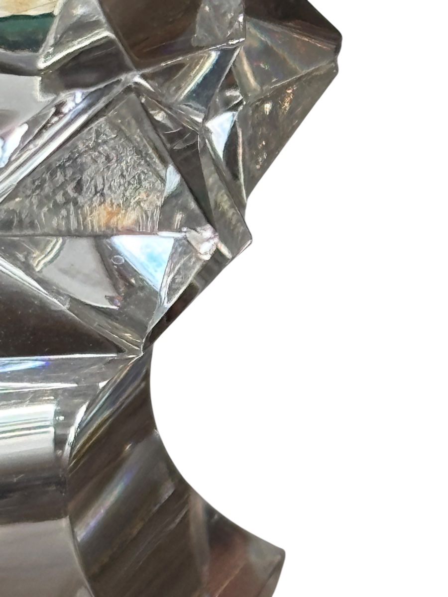 Set Of 2 Large Saint Louis "excellence" Crystal Glasses; Height: 25 Cm -photo-1