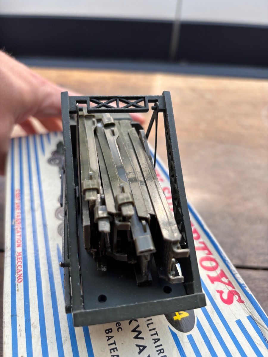 Dinky Super Toys Camion Militaire Brockway avec pont de bateau -photo-4