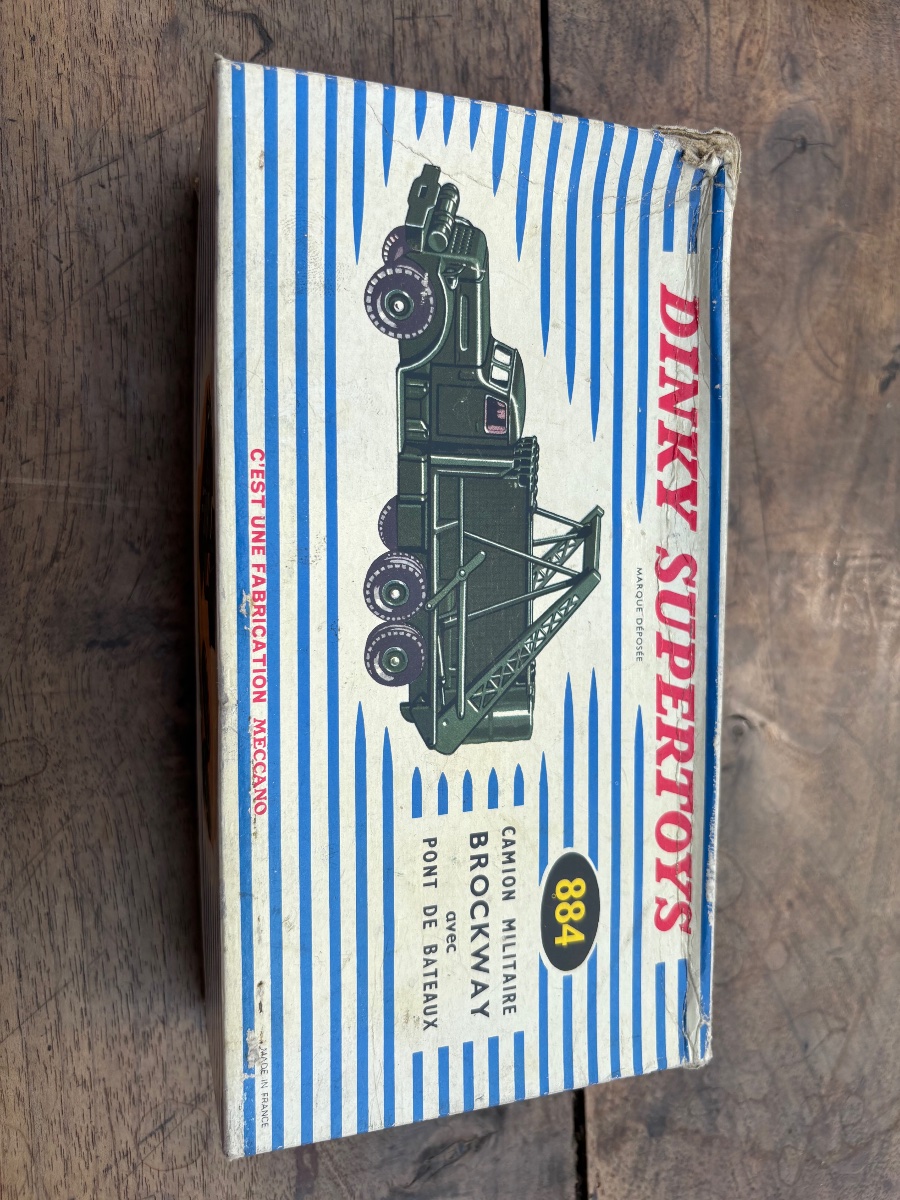 Dinky Super Toys Camion Militaire Brockway avec pont de bateau -photo-6