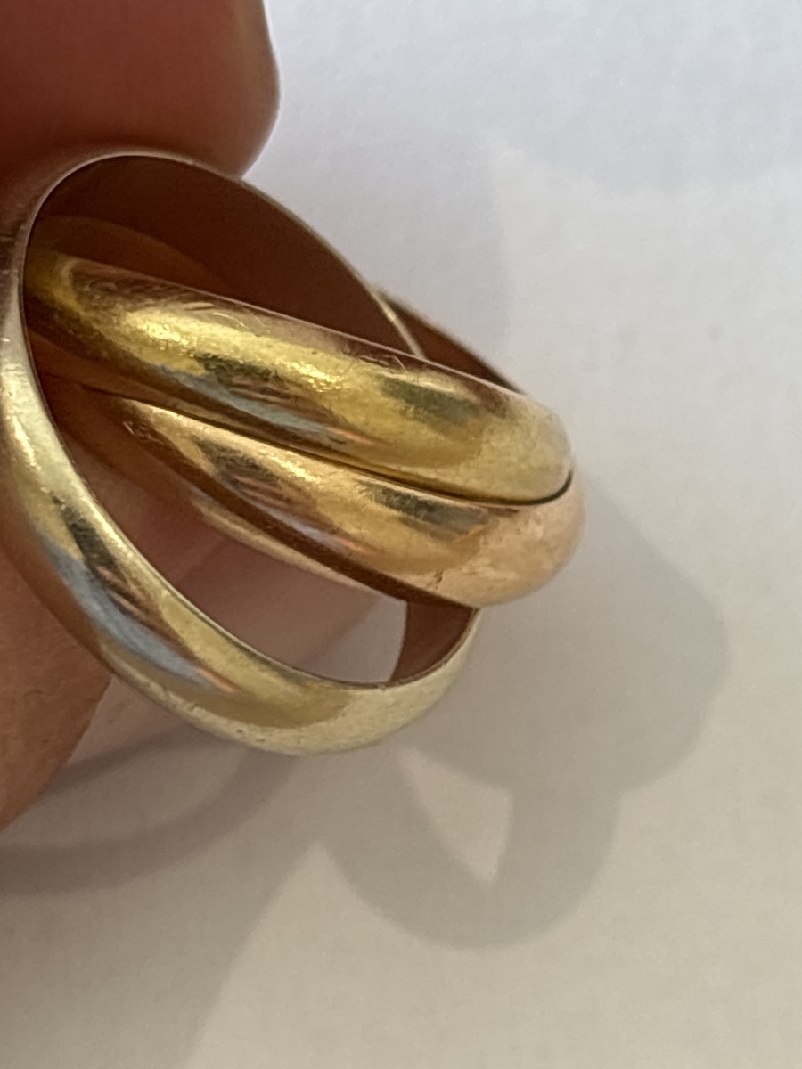 Cartier Trinity Ring In Its Box -photo-6