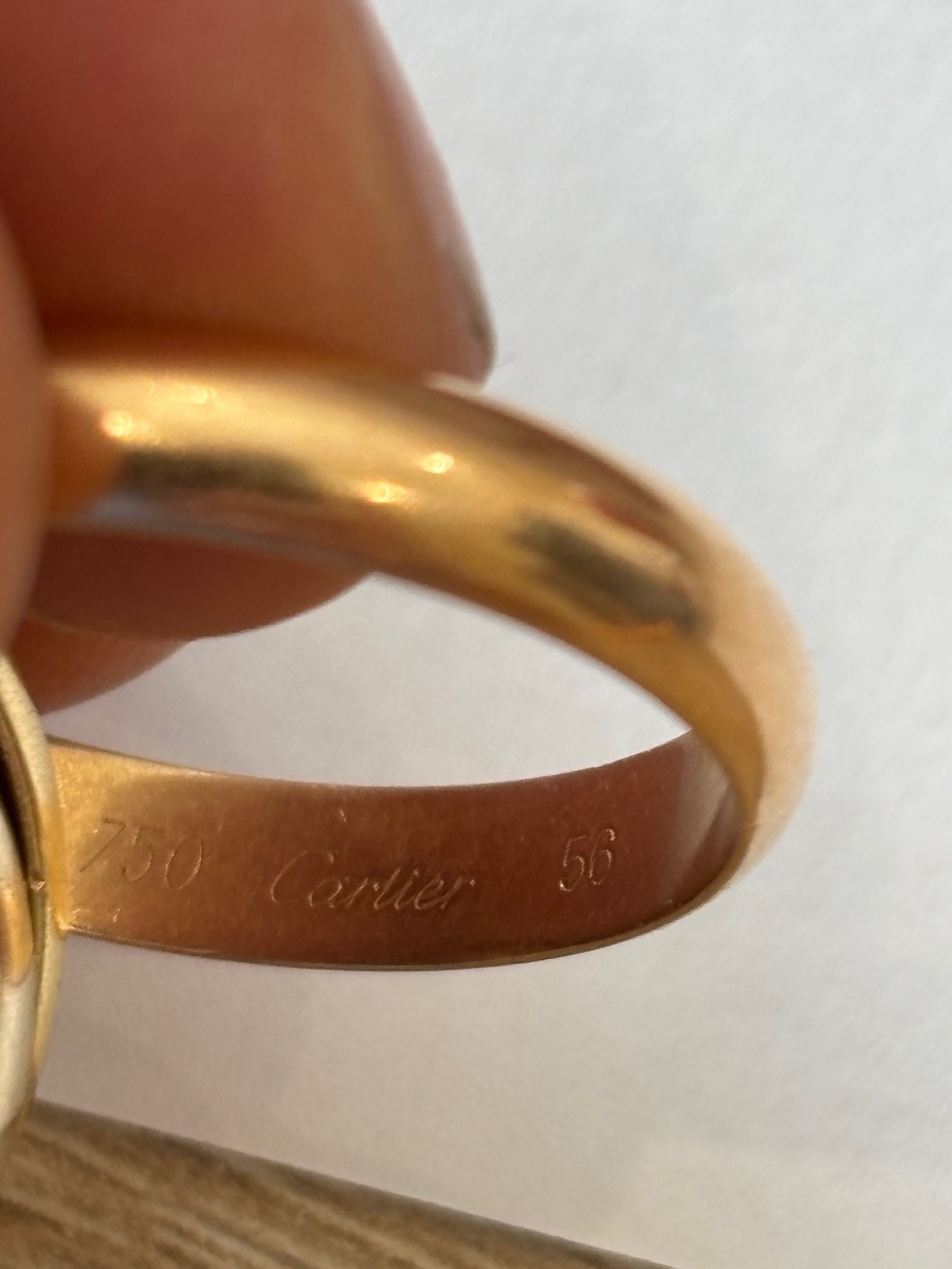 Cartier Trinity Ring In Its Box -photo-1