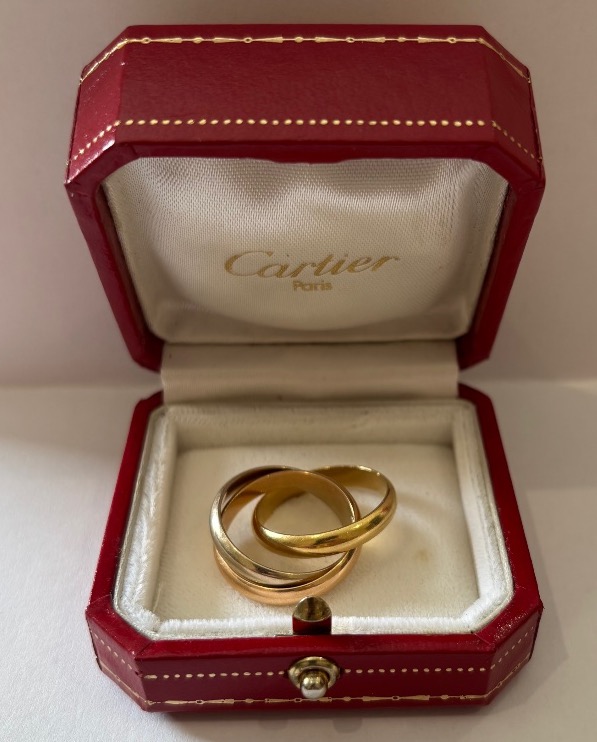 Cartier Trinity Ring In Its Box 