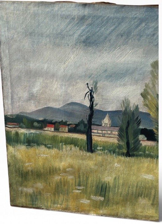 Landscape Painting By René Chancrin (1911–1981)-photo-2