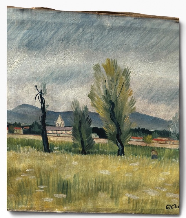 Landscape Painting By René Chancrin (1911–1981)-photo-3