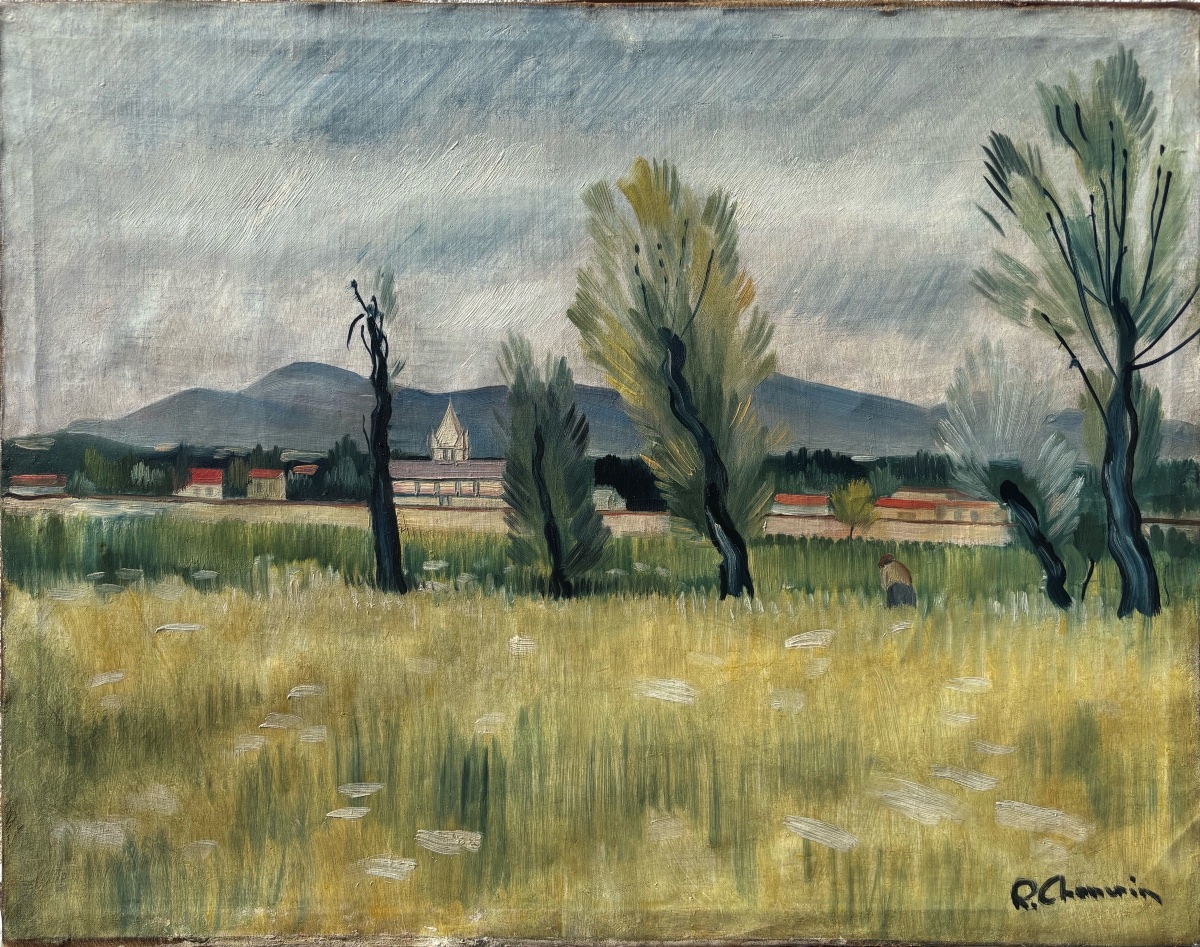 Landscape Painting By René Chancrin (1911–1981)