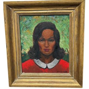 Portrait Of Georges Longueville ( 1896 - 1989 )