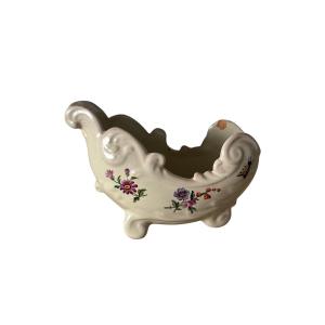 Petite jardinière en faïence par Émile Gallé
