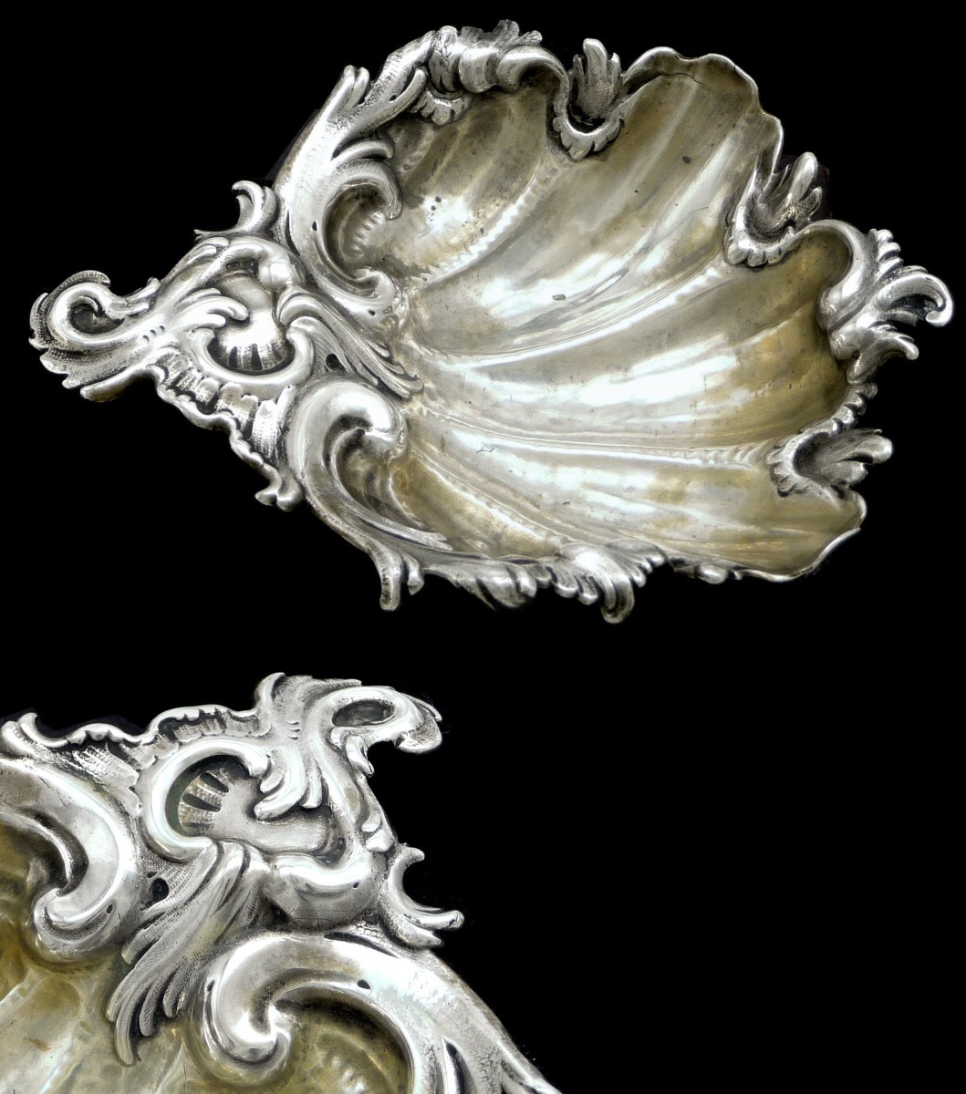 Sterling Silver Baptismal Shell-photo-2