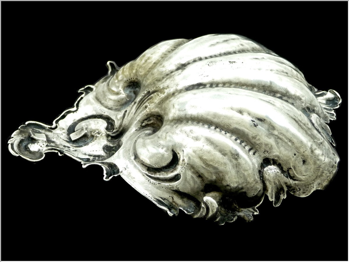 Sterling Silver Baptismal Shell-photo-3