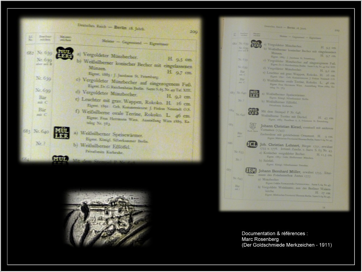 Mullers - 18th Century Solid Silver Cup/goblet Formerly Vermeillé, Berlin, Circa 1750 -photo-3