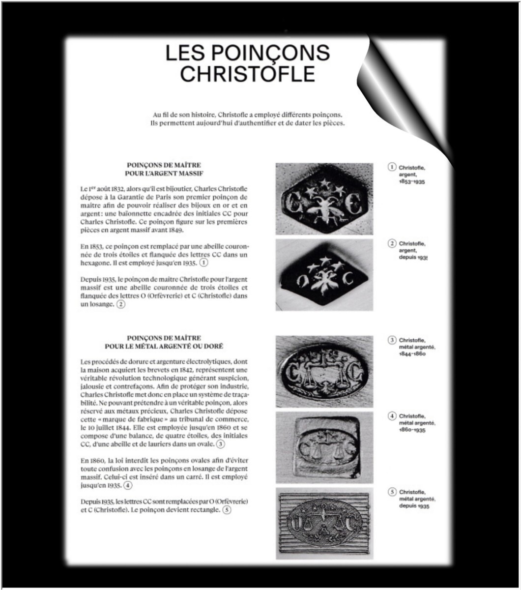 CHRISTOFLE - Ménagère complète de Couteaux  Argent Massif et leurs Pièces de Service-photo-4