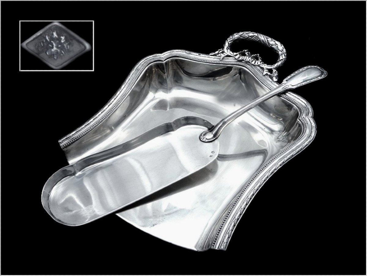 Christofle - Crumb Trap In Sterling Silver Louis XVI Style