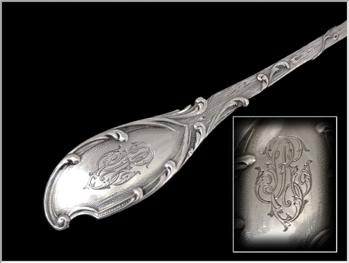 Ravinet-d'enfert - Sterling Silver Sauce Spoon Minerve 1ert.-photo-2