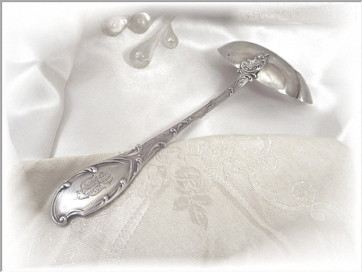 Ravinet-d'enfert - Sterling Silver Sauce Spoon Minerve 1ert.-photo-3