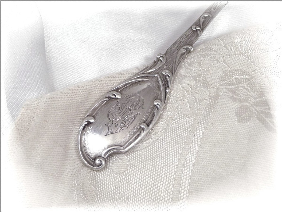 Ravinet-d'enfert - Sterling Silver Sauce Spoon Minerve 1ert.-photo-1