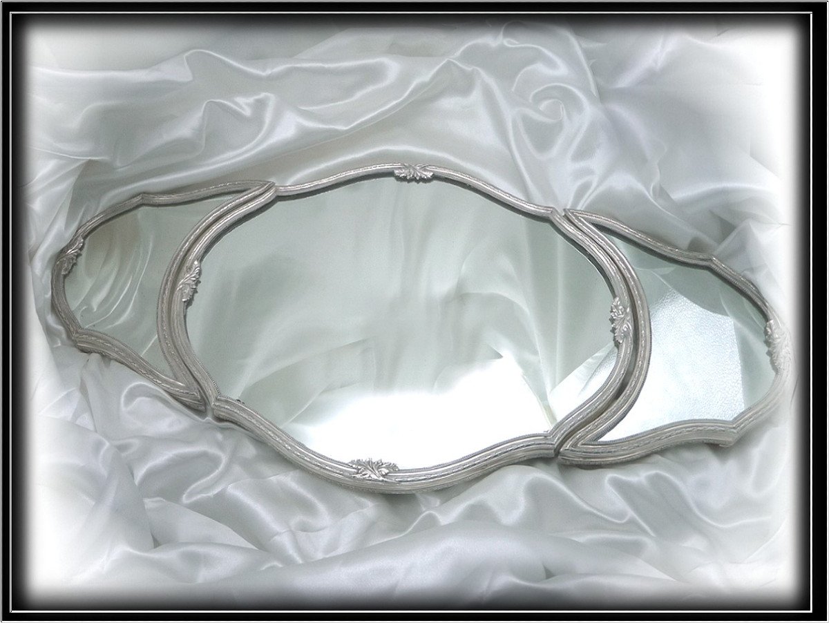 Henri Laigniez - Imposant Surtout / Centre De Table En Argent Massif Minerve-photo-3