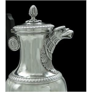 Solid Silver Coffee Pot And Carafe