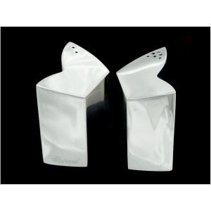Robbe & Berking For Chopard Salt Shakers Solid Silver